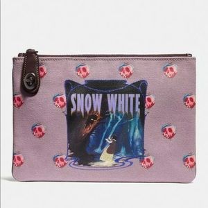 Disney X Coach Snow White Turnlock Pouch